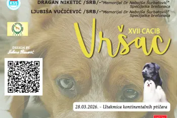 Program Izložba pasa Vršac 2026