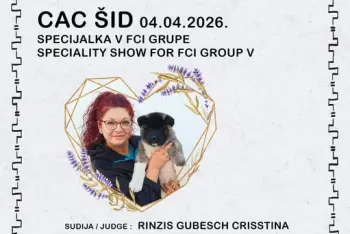 Program Izložba pasa Šid 2026