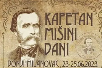 Program Kapetan Mišini dani Donji Milanovac 2026