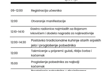 Gastro festival Ljubovija 2026