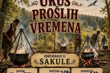 Program Ukus prošlih vremena Sakule 2026