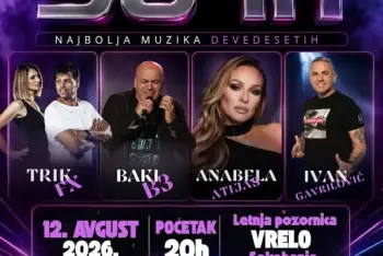 Veče 90 Sokobanja 2026