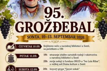 Grožđebal Sonta 2026