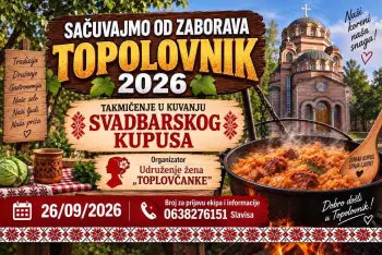Program Kupusijada Topolovnik 2026