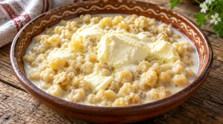 Staro Valjevsko jerpište sa kajmakom
