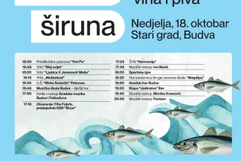 Koncerti Dan širuna Budva 2026