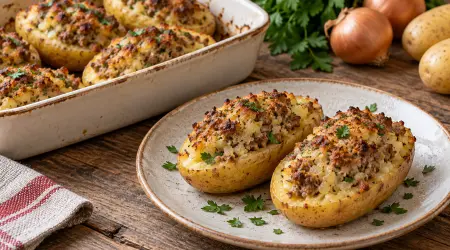 Krompir punjen mlevenim mesom - recept
