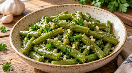 Salata od boranije sa belim lukom - recept