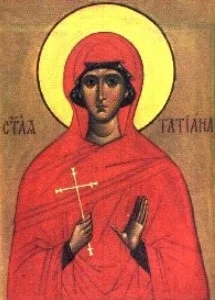 Sveta mučenica Tatijana