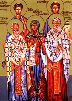 Sveti apostoli i đakoni Prohor, Nikanor, Timon i Parmen