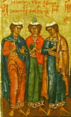 Sveti mučenici Manuil, Savel i Ismail