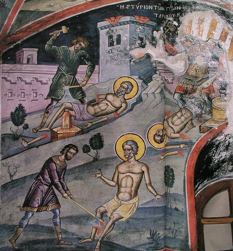 Sveti mučenici Tarah, Prov i Andronik
